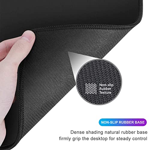 Mouse Pad XXL Lich King,Extra Large Gaming Mousepad Laptop Desk Pad Mat,Non-Slip Rubber Base,Stitched Edges,Smooth Fabric,Computer Keyboard & Mice Combo Pads 31.5x15.7