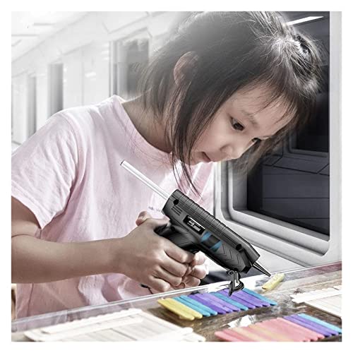 LIBODD Hot Glue Gun Portable Electric Hot Melt Glue Gun with Glue-Stick USB Rechargeable Household Wireless DIY Hot Glue Gun Spray Repair Tools for DIY Arts, Crafts and Quick Repairs(40 Glue Sticks)