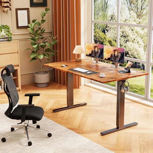 Sweetcrispy Electric Standing Desk, Computer Desk, 48x24 Inch