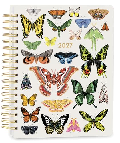 High Note 2027 Planner, 17-Month Weekly & Monthly Hardcover Planner: August 2026 to December 2027, 9" x 10", Orders of the Animals with Notes, Lists & Reference Pages + Sticker Sheet