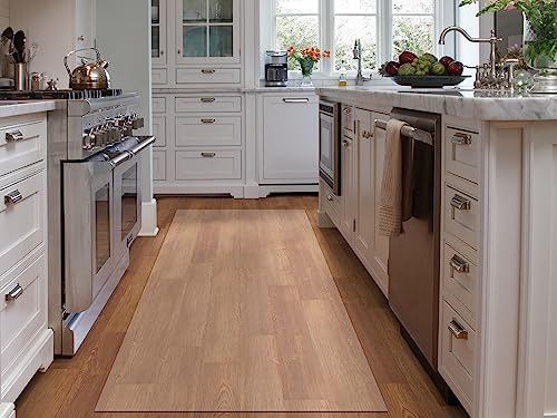 LZMZMQ Clear Carpet Wood Floors Wide 5ft/ 4ft/ 3ft/ 2ft, Vinyl Floor Protector Tile/Hardwood Flooring/Low Pile Rugs, Plastic Chairmat/PVC Transparent Pad, Waterproof(5X5ft(1.5X1.5m))
