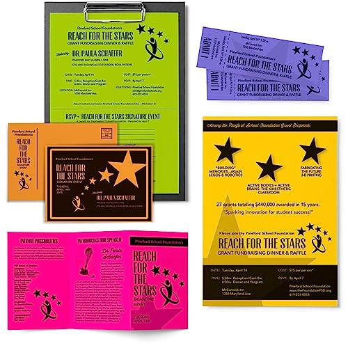 Astrobrights® Color Card Stock, Happy Assortment, Letter (8.5" x 11"), 65 Lb, Pack Of 250