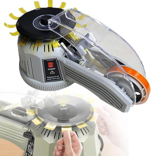 Automatic Tape Dispenser Rotary Disc Tape Cutting, 11-58mm Cutting Length, 3-22 mm Tape Width,for Schools, Offices, Warehouses