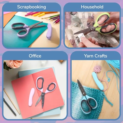 JubileeYarn Classroom Craft Scissors - Purple - 30 Scissors