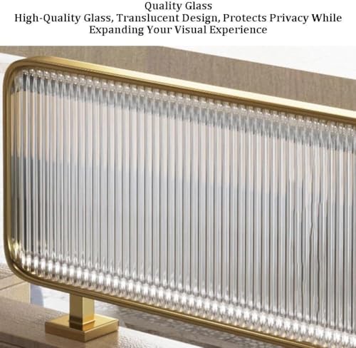 Desk Panel – Iron Room Divider for Enhanced Focus & Privacy – Stylish Partition for Office & Home Workspace Decor – Ideal for Dining Areas & Workstations