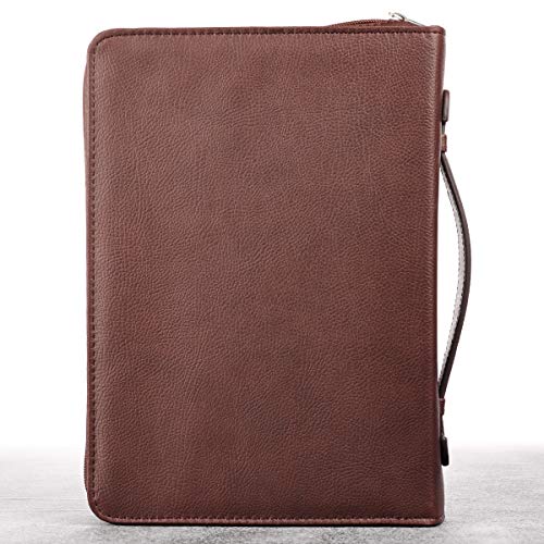 Names of Jesus Leather Large Two-Tone Bible Cover