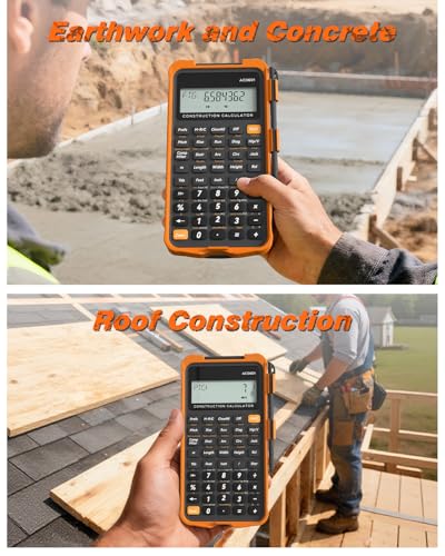 ROATEE Construction Calculator with Writing Tablet Industrial & Scientific