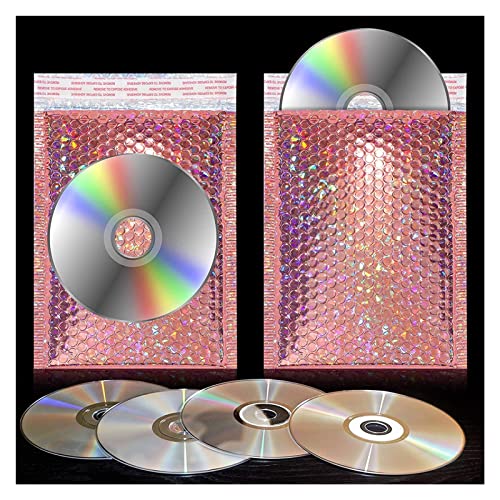 Sxzqjybb Padded envelopes,Bubble envelopes, 50 Pcs/Packaging Shipping Bubble Envelope Plastic Cushion(Metallic,15 * 20cm)