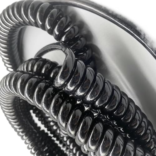 8 Core 22AWG Coiled Spring Cord, Spiral Network Cable for Handwheel