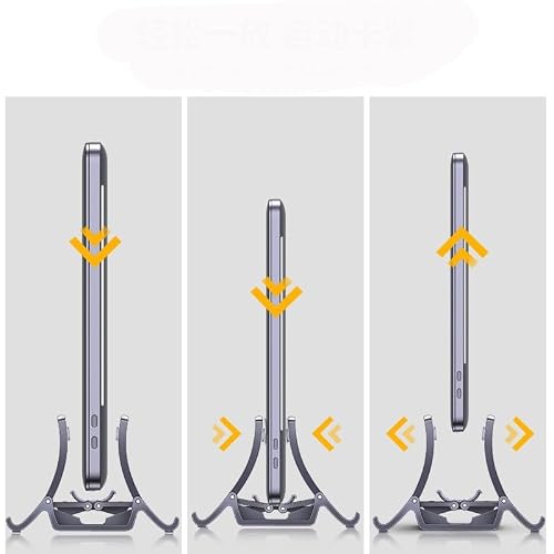 QERTYHJK Tablet Laptop Stand Mobile Phone Computer Vertical Storage Increased Heat Dissipation Base Bracket