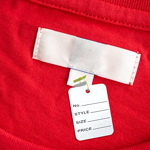 Kenco 1 Inch Standard Tagging Attachments, 1-in Fasteners for Tagging Retail, Consignment and Manufacturing - 5,000 Pieces Per Box 50 per Clip (10 Boxes 50,000 Fasteners, Yellow)