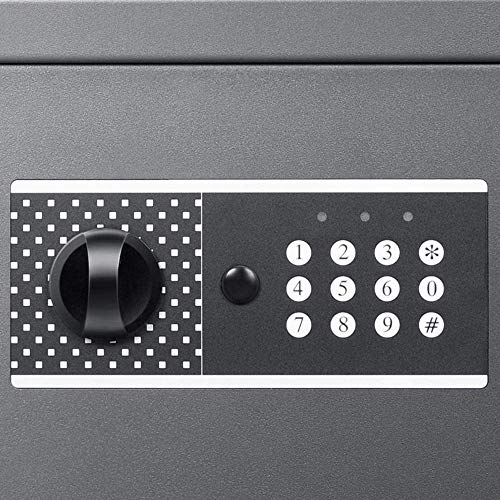 ntumLeap Safe Steel Safe Home Office Hotel Cash Box Cash Storage Includes Emergency Keys Electronic Digital Solid Steel Safe Box with Digital Keypad for Storing Valuables,