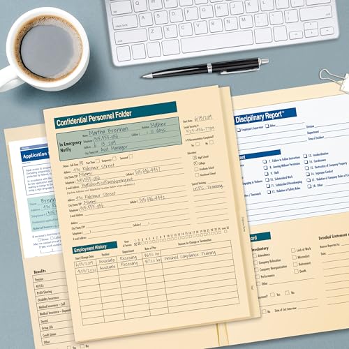 ComplyRight Confidential Personnel Folder, Pack of 25