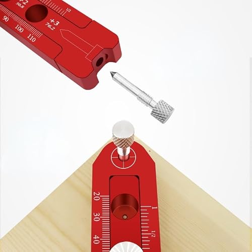 MVNOIRE Woodworking Drawing Compass Circular Tool Adjustable Measurement Scribe Gauges Industrial