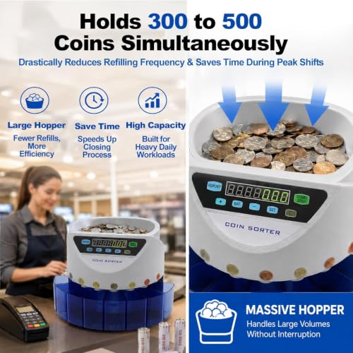 Commercial Electric Sorter and Automatic Change Organizer