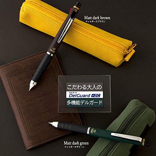 ZEBRA P-B2SA85-AZ-MTDE Multifunction Pen 2 Colors + Sharp Delgard 2C Matte Dark Brown