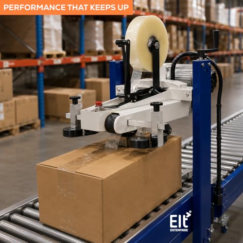 EIt Packing Tape, 3 Inch x 1000 Yard, 1.8 Mil, Clear 4 Rolls Machine Length