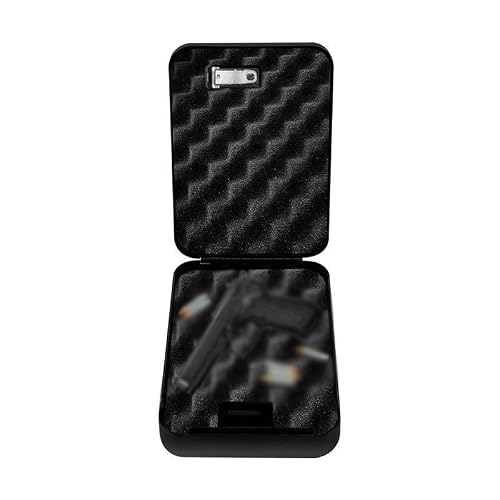 fireproof safe Small Safe Box For Home With Mechanical Lock Hidden Portable Car Box For Home Office And Travel Black