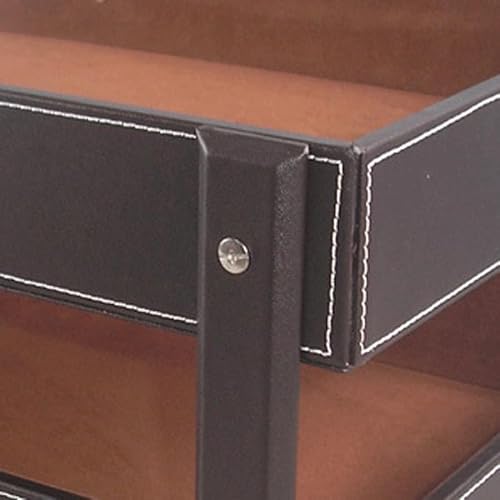 Desk File Organizer, File Rack Data Office Desktop Tray Storage Creative Holder Stationery Light