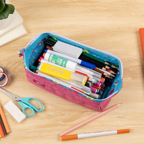 ZIPIT Lenny Pencil Case, Pink