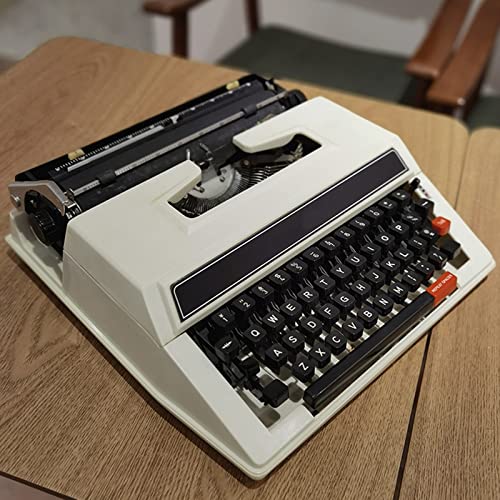 Manual Typewriter,Retro Vintage Typewriter,Mechanical English Typewriter,Typewriters For Writers,For Home/Office/Study Room DéCor Decoration