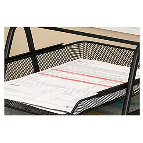 Paper Organizer Docunt File Letter Book Brochure Filling Tray Rack Shelf tal Wire sh Storage Holder New