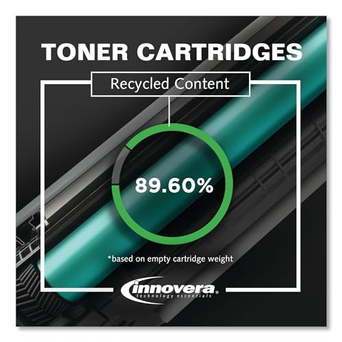 Innovera Remanufactured Black Toner, Replacement for 64A (CC364A), 10,000 Page-Yield