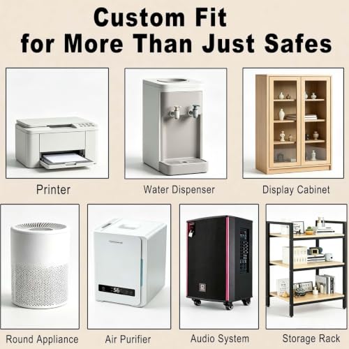 Safe Cover Disguise Cabinet, Features Pattern & Zipper Design