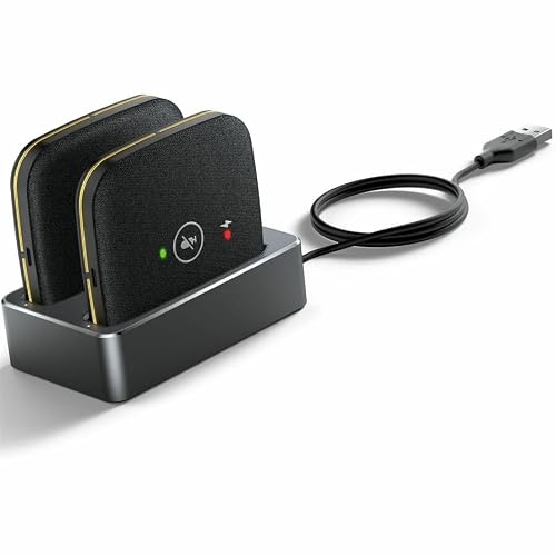 Yealink CPW65 Wireless Full Duplex Microphone for Conference Room - Black