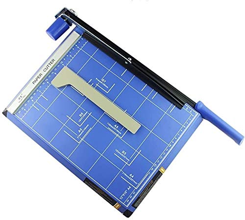 Yesmya Paper Cutter Rotary Trimmer Paper Cutter, A4 Manual Cutter, Small-Scale Office Household Mobile Phone Film Cutting Knife, School Handmade Postcard Trimmer