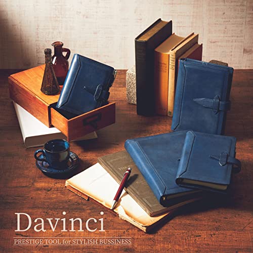 Raymei Fujii DPM3034A Personal Organizer, Da Vinci Roma Classic Mini 5, Blue