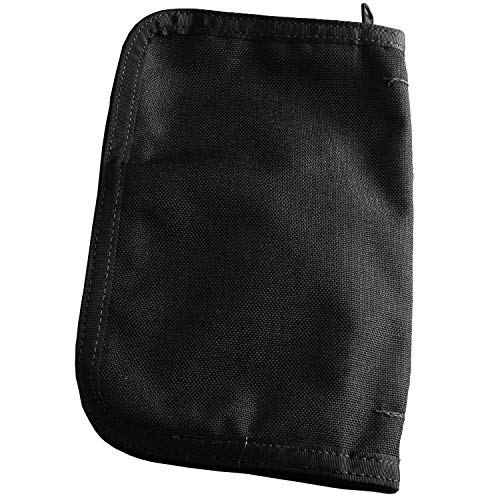 Rite in the Rain Weatherproof CORDURA Fabric Notebook Cover, 5.5" x 8.5", Black Cover (No. C980B)