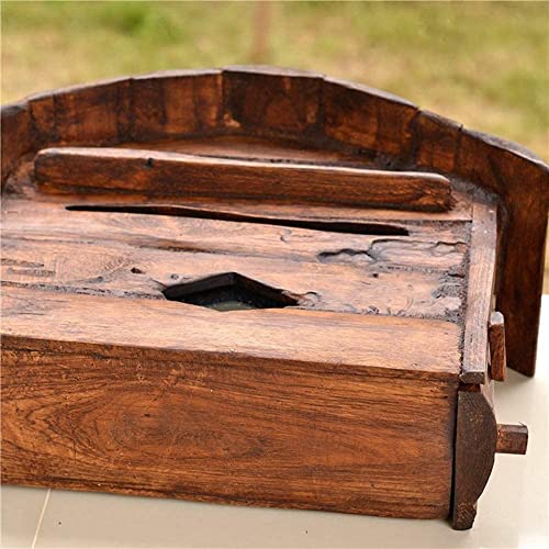 FSunKoFu Suggestion Box Mailbox Complaint Suggestion Box Retro Solid Wood Mail Box Waterproof Suggestion Box Complaint Box Suggestion Letter Box Parcel Box Drop Box