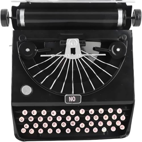 Yenrt Retro Vintage Typewriter Model Black,Manual Type Writing Machine