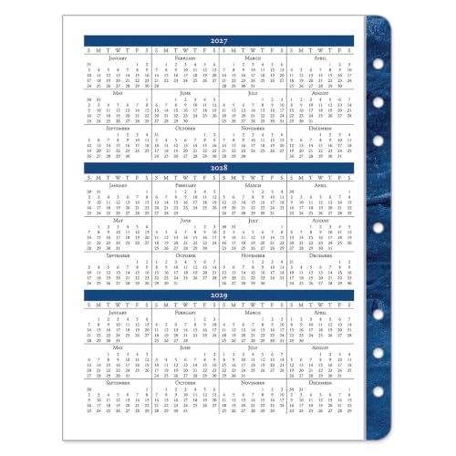 FranklinCovey - Monticello Weekly Ring-Bound Planner (Monarch, Jan 2027 - Dec 2027)