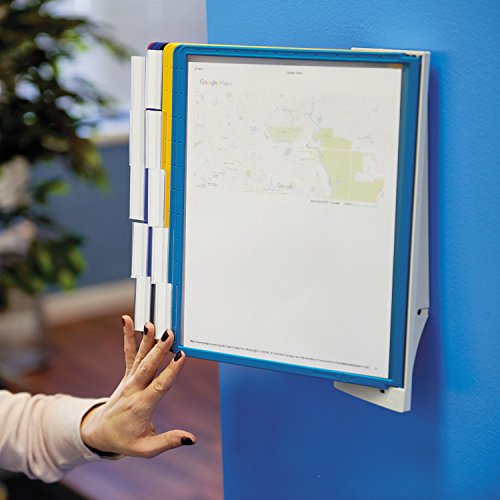 Durable Wall Mounted Reference System, 10 Double-Sided Panels, Mix Colors