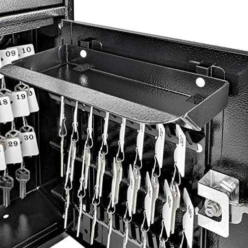 Mail Boss Key Boss 105-Key Steel Key Cabinet with Combination Lock