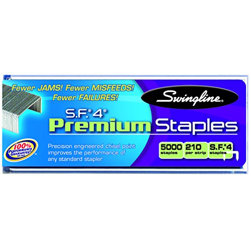 Swingline Speedpoint S.F. 4 Standard Staples STAPLES,FULL STRIP,5M/BX (Pack of30)