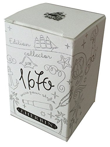 J. Herbin J.Herbin 1670 Anniversary Stormy Gray 50ml Bottled Ink (15009T)
