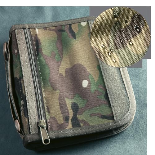 Rite in the Rain Weatherproof Starter Field Planner Kit, MultiCam CORDURA fabric Cover, 1" Ring Binder, Ruler / Writing Guard (No. 9250M)