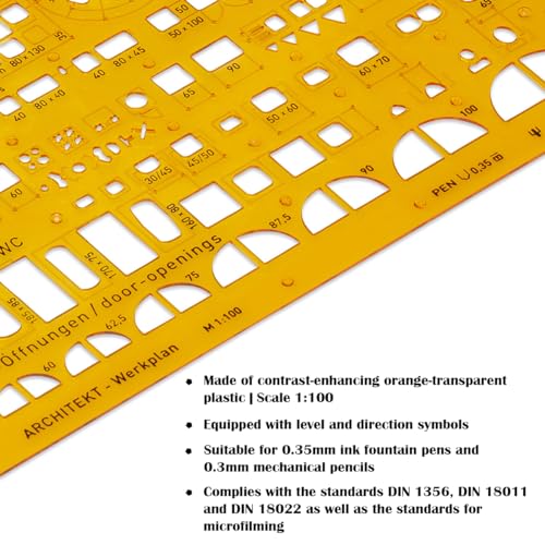 Aristo Architects Template (1:100)