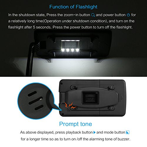 Koolertron 5" Digital Video Magnifier, Portable Reading Aid