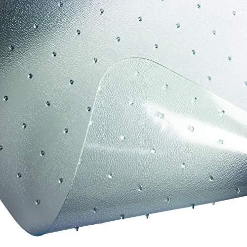 Floortex® Ultimat® Strong Polycarbonate Rectangular Chair Mat for Low Pile Carpets - 48" x 60"