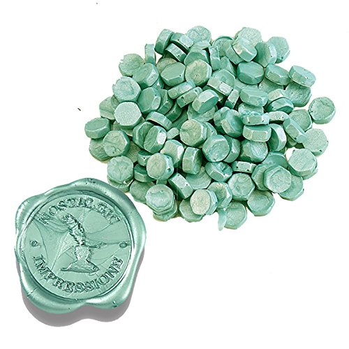 Premium Teal Sealing Wax Beads 1 Pound Bulk Saver Pack-Over 3000 Beads for Wax Seal Stamps, Letter Sealing & Wedding Invitations