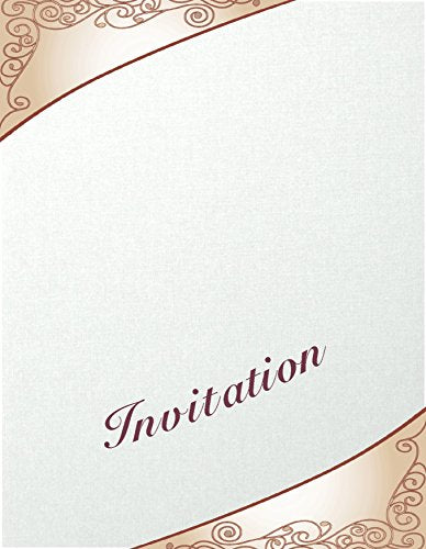 250 Bright White Linen 80# Cover Paper Sheets - 4.5 X 6.5 Inches Invitation 1/2" Smaller than 5X7 Size - 80 lb/pound Card Weight - Fine Linen Textured Finish