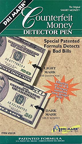 Dri Mark Smart Money Counterfeit Bill Detector Pen