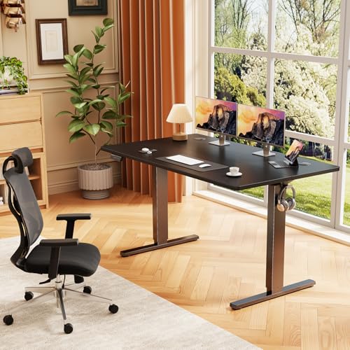 Sweetcrispy Electric Standing Desk, Computer Desk, 48x24 Inch