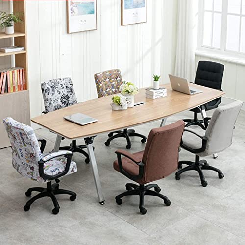 POCHY Flexible Office Chair Office Chairpu Leather Desk Chair Height Adjustable Rotating Computer Chair for Home Managerial Chairs Executive Chairs Cozy