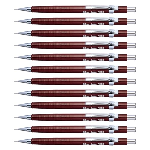 Pentel P203 Automatic Pencil (Pack of 12)