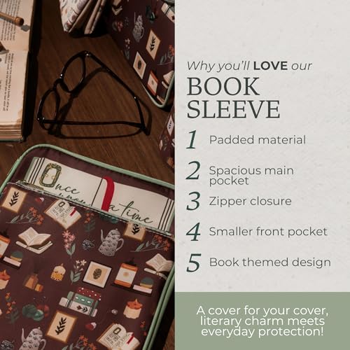 Steel Mill & Co. Book Sleeve, Book Nook- Once Upon A Time